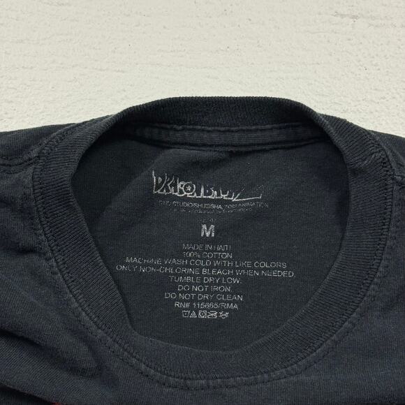 Reworked Dragon Ball Z Crop Long Sleeve Graphic Tee, Size Medium - Picture 5 of 6